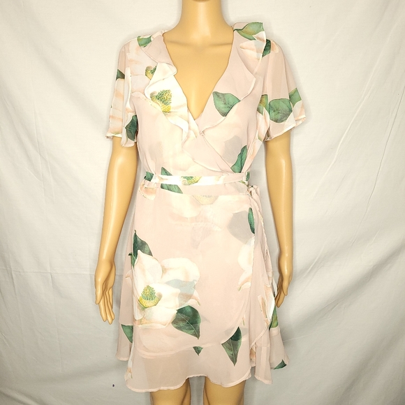 Show Me Your MuMu Dresses & Skirts - SHOW ME YOUR MUMU Women's Winnie Wrap Dress MEDIUM